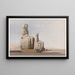 Thèbes 4 dicembre 1838 - David Roberts — quadro incorniciato alla parete