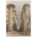 Riproduzione del dipinto Thèbes Grande Salle à Karnak 28 novembre 1838 - David Roberts