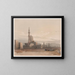 Tombeaux dei califfi del Cairo - David Roberts — quadro incorniciato alla parete