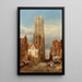 Riproduzione del dipinto Tour de l'église de Saint Rombouts Malines - David Roberts