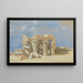 Vista di Kom Ombo - David Roberts — quadro incorniciato alla parete