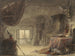 Atelier arredato in una soffitta - David Roberts — vista dell’opera