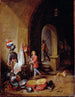 Una sala di guardia - David Teniers il Giovane — vista dell’opera