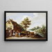 Una locanda sul fiume - David Teniers il Giovane — quadro incorniciato alla parete