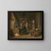 Alchimista - David Teniers il Giovane — quadro incorniciato alla parete