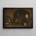 Sala di guardia - David Teniers il Giovane — quadro incorniciato alla parete