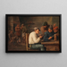 Hustlecap - David Teniers il Giovane — quadro incorniciato alla parete