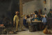 Paesani che celebrano la festa dei Re - David Teniers il Giovane — vista dell’opera