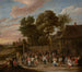 Paesani che danzano e festeggiano - David Teniers il Giovane — vista dell’opera