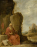 di Sant'Agostino nel deserto - David Teniers il Giovane — vista dell’opera