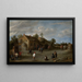 Gli arcieri - David Teniers il Giovane — quadro incorniciato alla parete
