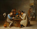 I giocatori di carte - David Teniers il Giovane — vista dell’opera