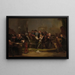Anno 1568 Filips Willem è portato via dall'università di Lovanio - David van der Kellen III — quadro incorniciato alla parete