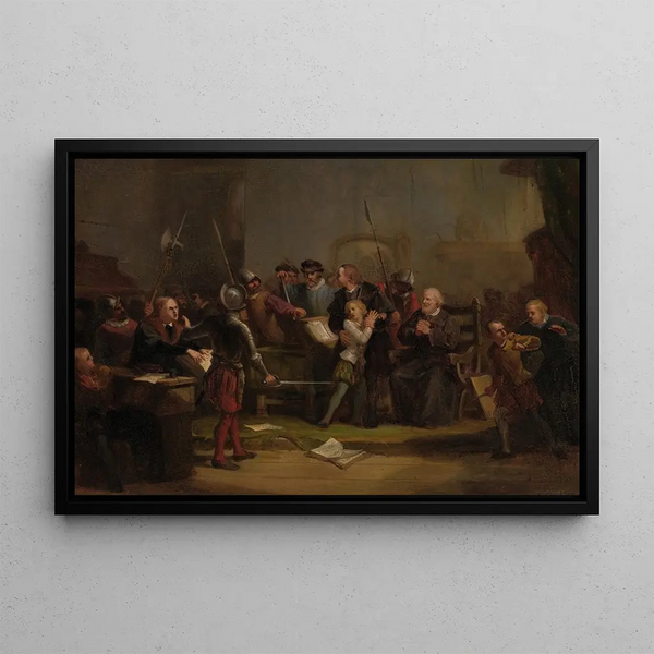 David Van Der Kellen III - Anno 1568 Filips Willem wordt uit de hogeschool te Leuven ontvoerd.webp