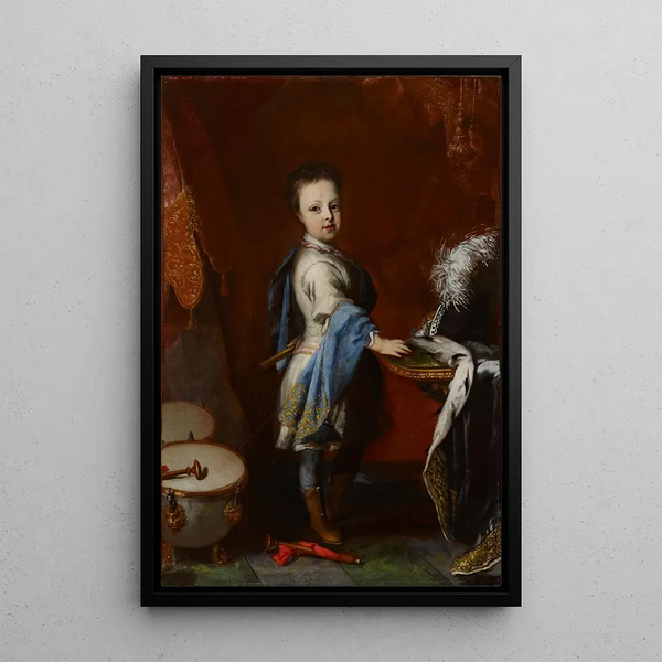Riproduzione del dipinto Duc de Holstein-Gottorp Karl Fredrik bambino - David von Krafft