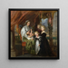 Deborah Kip, moglie di Sir Balthasar Gerbier e i suoi figli - Pierre Paul Rubens — quadro incorniciato alla parete