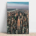 Decorazione fotografica aerea di New York City