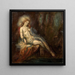 Dea sulla roccia - Gustave Moreau — quadro incorniciato alla parete