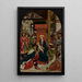 Adorazione dei Magi - Defendente Ferrari — quadro incorniciato alla parete