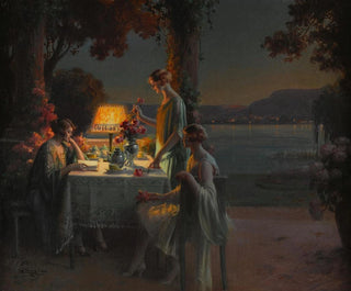 Delphin Enjolras - Jeunes femmes au bord du lac.webp