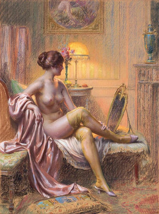 Delphin Enjolras - La Toilette par lampe.webp