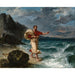 Riproduzione del dipinto Démosthène al bordo del mare - Eugène Delacroix