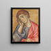 di San Giovanni Evangelista in lutto - Deodato Orlandi — quadro incorniciato alla parete