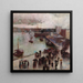 Partenza dall'Oriente, Circular Quay - Charles Conder — quadro incorniciato alla parete