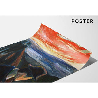 Désespoir - Edvard Munch | Reproduction Tableau Décoration murale affiche copie
