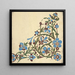 Design per un motivo floreale - Christopher Dresser — quadro incorniciato alla parete