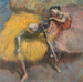 Due danzatrici gialle e rosa - Edgar Degas — vista dell’opera