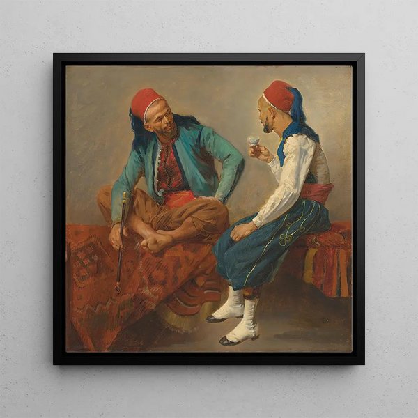 Deux Nord-Africains en conversation - Isidore Pils