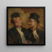 Due avvocati - Honoré Daumier — quadro incorniciato alla parete