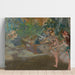Riproduzione del dipinto Due ballerine sul palco - Edgar Degas