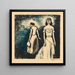 Due donne - Karl Wiener — quadro incorniciato alla parete
