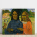 Riproduzione del dipinto Due donne - Paul Gauguin