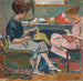 Due giovani donne che cuciscono - Louis Valtat — vista dell’opera