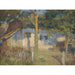 Riproduzione del dipinto Davanti alla casa - Ľudovít Čordák