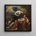 Diane e Endimione - Luca Giordano — quadro incorniciato alla parete