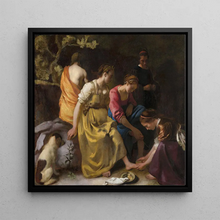 Diane et ses Nymphes - Johannes Vermeer