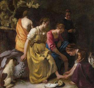 Diane et ses Nymphes - Johannes Vermeer