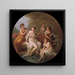 Diane e le sue ninfe che si bagnano - Angelica Kauffmann — presentazione a parete dell’opera