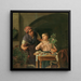 Die welke Rosenknopse - Rosalia Amon — quadro incorniciato alla parete