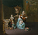 Diederik Baron van Leyden van Vlaardingen 1695-1764, sindaco di Leyde con sua moglie Sophia Dina de Rovere e i loro figli Pieter Jan e Adriaan Pompejus - Willem van Mieris — vista dell’opera