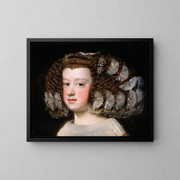 Margarita Teresa d'Espagne - Diego Velázquez — quadro incorniciato alla parete