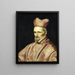 Ritratto del cardinale Gaspar de Borja y Velasco - Diego Velázquez — quadro incorniciato alla parete