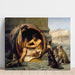 Riproduzione del dipinto Diogène - Jean-Léon Gérôme