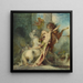 Diomede divorato dai cavalli - Gustave Moreau — quadro incorniciato alla parete