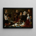 Compagnie à table - Dirck Barendsz — quadro incorniciato alla parete