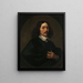 Ritratto di un uomo che si pensa sia Bartholomeus Vermuyden - Dirck Craey — quadro incorniciato alla parete